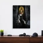 Anime Metal Poster Wall Decor - FMA Edward Elric - A - Image 4