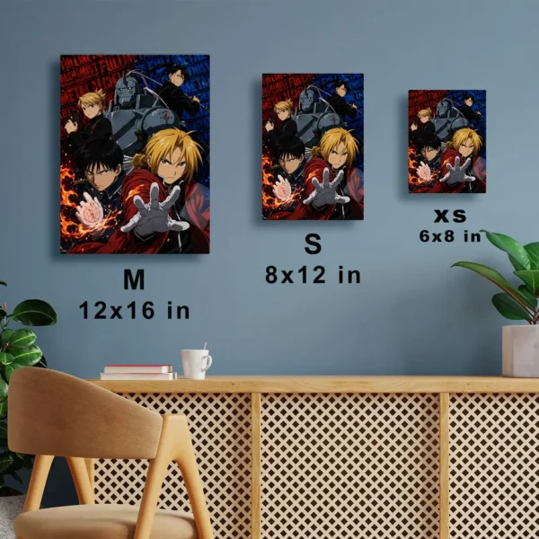 Anime Metal Poster Wall Decor - FMA - C - Image 7