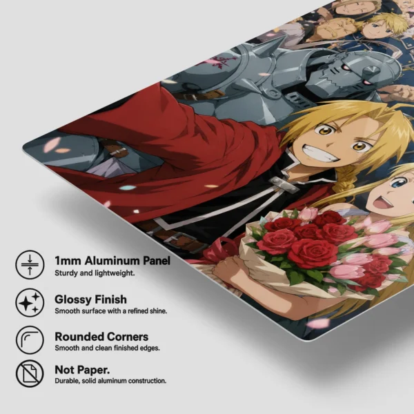 Anime Metal Poster Wall Decor - FMA - E - Image 6
