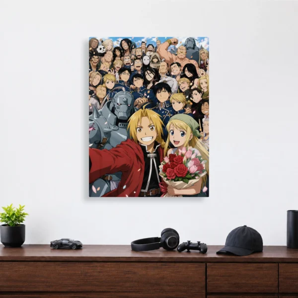 Anime Metal Poster Wall Decor - FMA - E - Image 4
