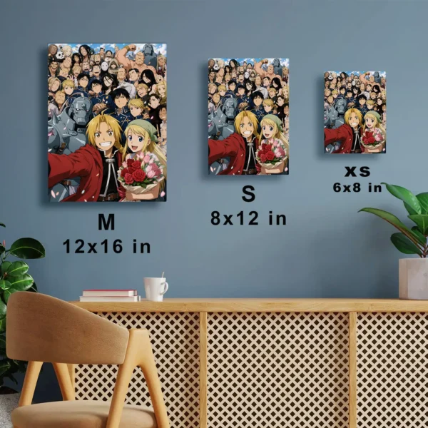 Anime Metal Poster Wall Decor - FMA - E - Image 7
