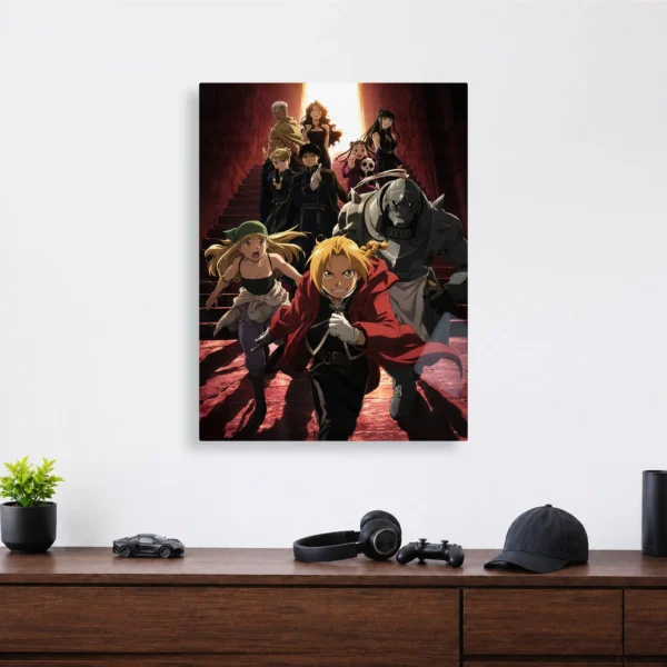 Anime Metal Poster Wall Decor - FMA - F - Image 4