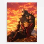 Anime Metal Poster Wall Decor - FMA - G