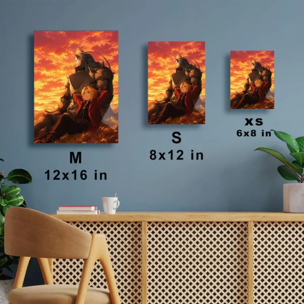 Anime Metal Poster Wall Decor - FMA - G - Image 7