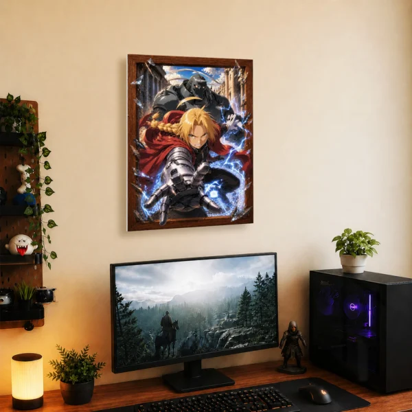 Anime Metal Poster Wall Decor - FMA - H - Image 5