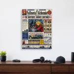 Anime Metal Poster Wall Decor - FMA Newspaper - Image 4