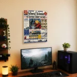 Anime Metal Poster Wall Decor - FMA Newspaper - Image 5