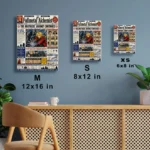 Anime Metal Poster Wall Decor - FMA Newspaper - Image 7