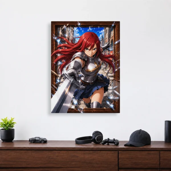 Anime Metal Poster Wall Decor - Fairy - Image 4