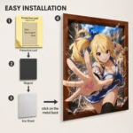 Anime Metal Poster Wall Decor - Fairy - A - Image 2