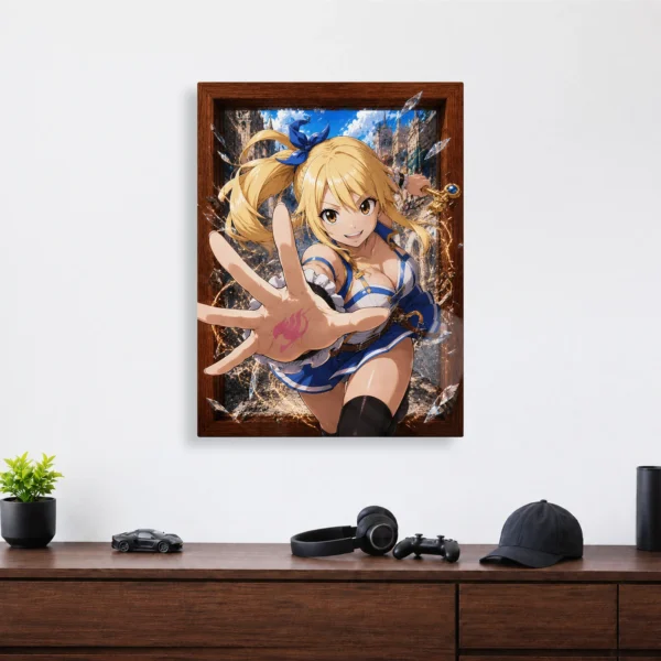 Anime Metal Poster Wall Decor - Fairy - A - Image 4