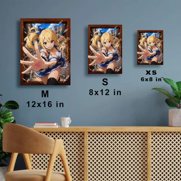 Anime Metal Poster Wall Decor - Fairy - A - Image 7