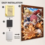 Anime Metal Poster Wall Decor - Fairy - B - Image 2
