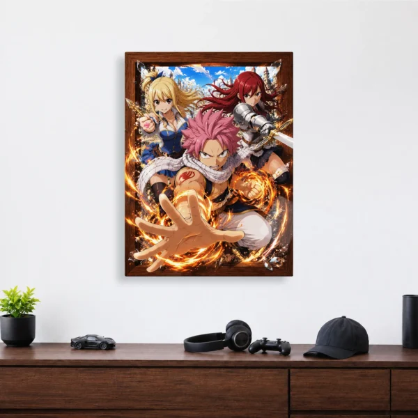 Anime Metal Poster Wall Decor - Fairy - B - Image 4