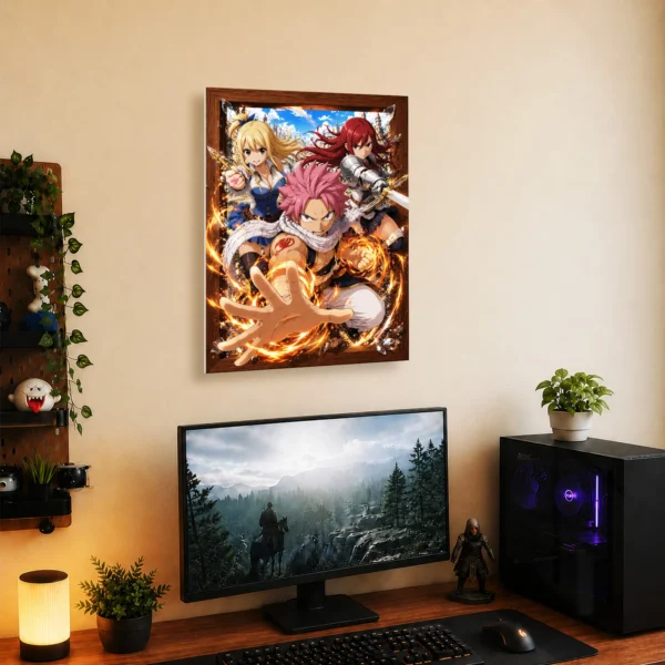 Anime Metal Poster Wall Decor - Fairy - B - Image 5