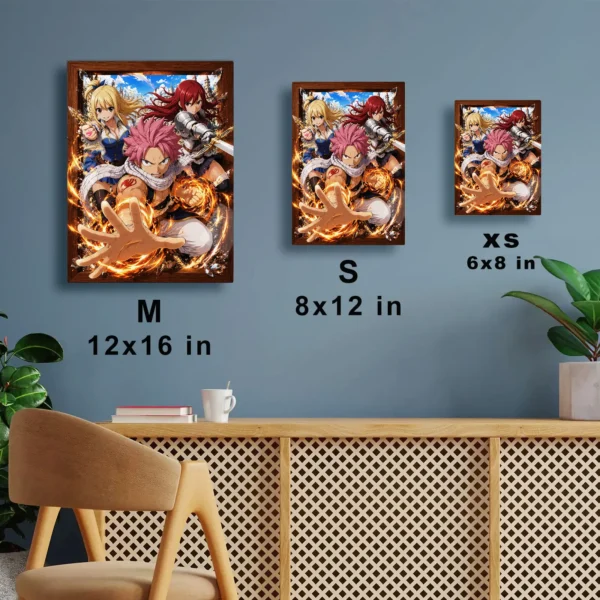 Anime Metal Poster Wall Decor - Fairy - B - Image 7