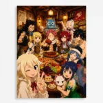 Anime Metal Poster Wall Decor - Fairy - C