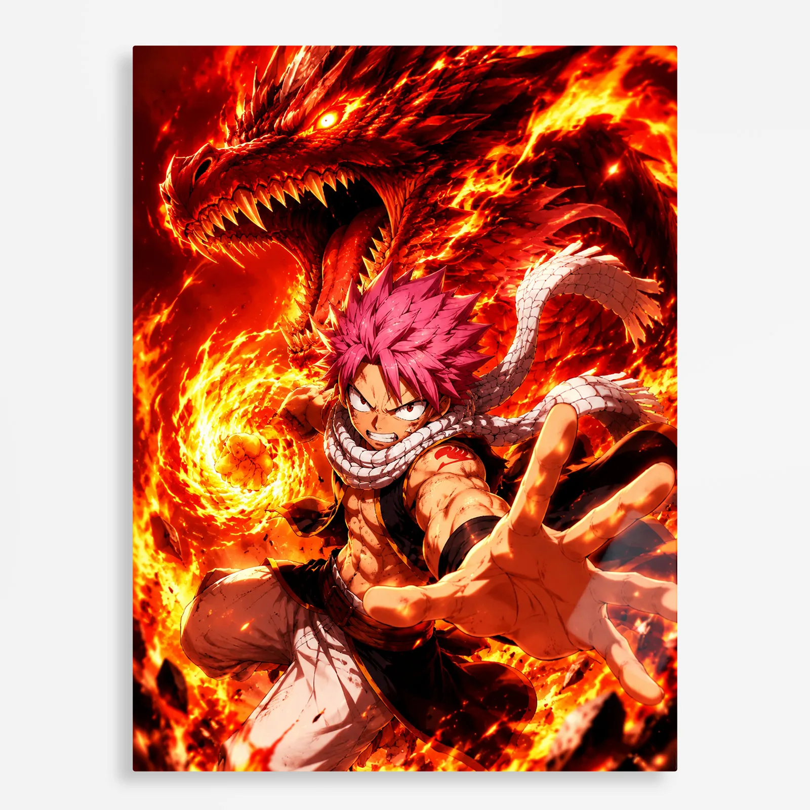 anime metal poster (149) s1 Anime Metal Poster Wall Decor - Fairy - D - Image 1