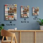 Anime Metal Poster Wall Decor - AOT Newspaper - Image 7