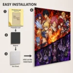 Anime Metal Poster Wall Decor - Fairy - E - Image 2