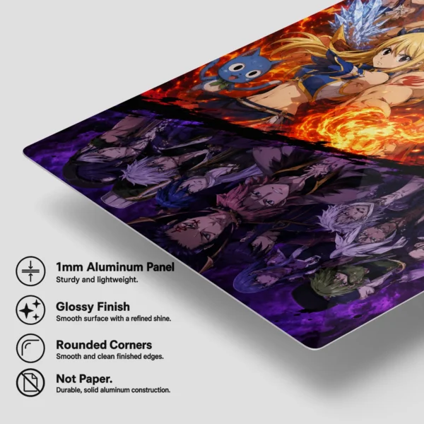 Anime Metal Poster Wall Decor - Fairy - E - Image 6