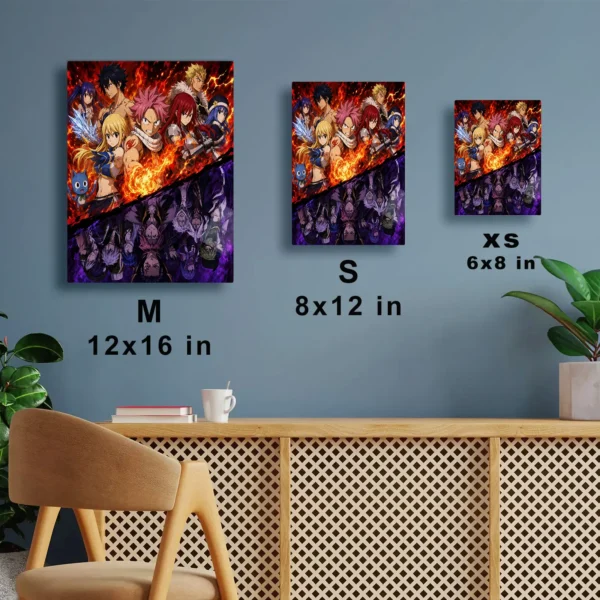 Anime Metal Poster Wall Decor - Fairy - E - Image 7