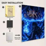 Anime Metal Poster Wall Decor - Fairy - F - Image 2