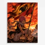 Anime Metal Poster Wall Decor - Fairy - H