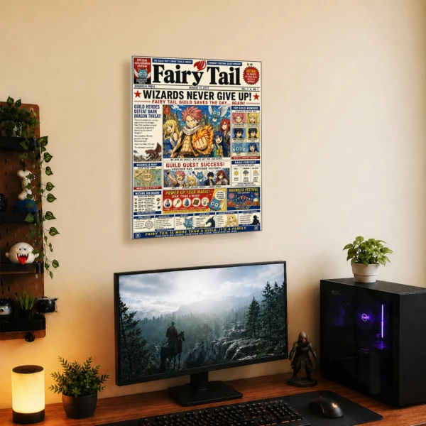 Anime Metal Poster Wall Decor - Fairy - I - Image 5