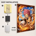 Anime Metal Poster Wall Decor - Fairy - J - Image 2