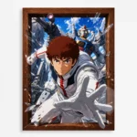 Anime Metal Poster Wall Decor - Mecha War