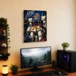 Anime Metal Poster Wall Decor - Mecha War - C - Image 5