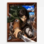 Anime Metal Poster Wall Decor - AOT - D