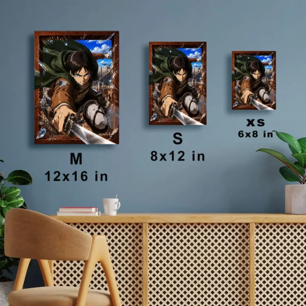 Anime Metal Poster Wall Decor - AOT - D - Image 7
