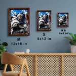 Anime Metal Poster Wall Decor - Mecha War - D - Image 7