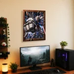 Anime Metal Poster Wall Decor - Mecha War - E - Image 5
