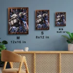 Anime Metal Poster Wall Decor - Mecha War - E - Image 7