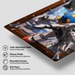 Anime Metal Poster Wall Decor - Mecha War - F - Image 6