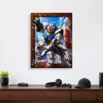 Anime Metal Poster Wall Decor - Mecha War - F - Image 4