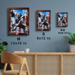 Anime Metal Poster Wall Decor - Mecha War - F - Image 7