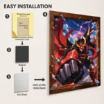 Anime Metal Poster Wall Decor - Gurren - Image 2