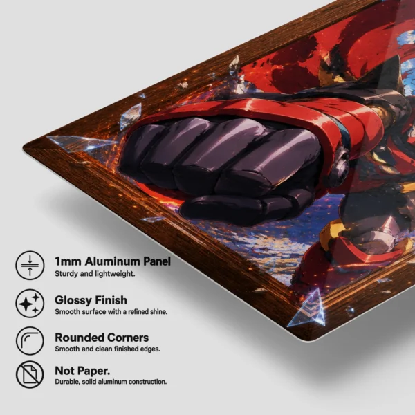 Anime Metal Poster Wall Decor - Gurren - Image 6
