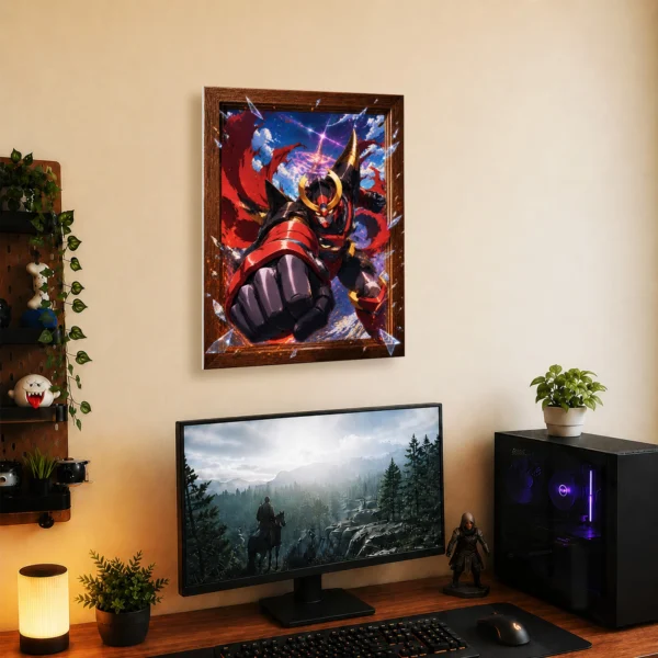 Anime Metal Poster Wall Decor - Gurren - Image 5