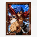 Anime Metal Poster Wall Decor - Gurren - A