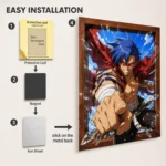 Anime Metal Poster Wall Decor - Gurren - A - Image 2