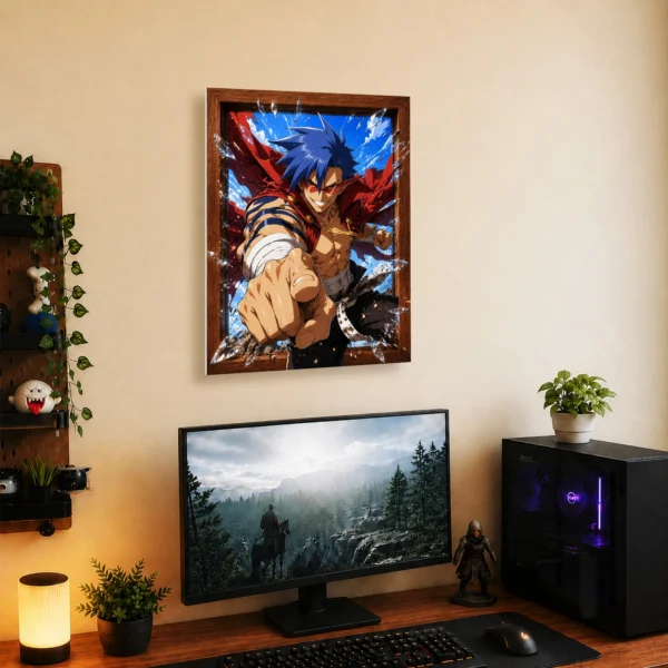 Anime Metal Poster Wall Decor - Gurren - A - Image 5