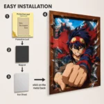 Anime Metal Poster Wall Decor - Gurren - C - Image 2