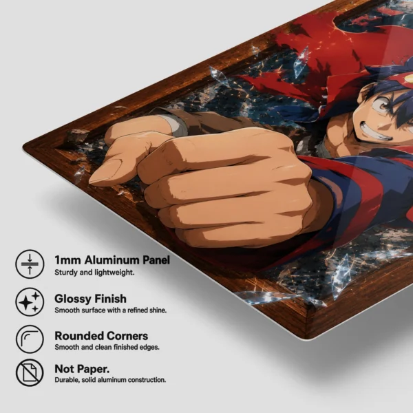 Anime Metal Poster Wall Decor - Gurren - C - Image 6