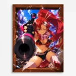 Anime Metal Poster Wall Decor - Gurren - D