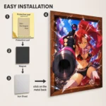 Anime Metal Poster Wall Decor - Gurren - D - Image 2